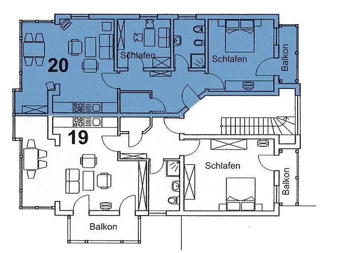 Eden Typ 5 / 20 Apartment Binz